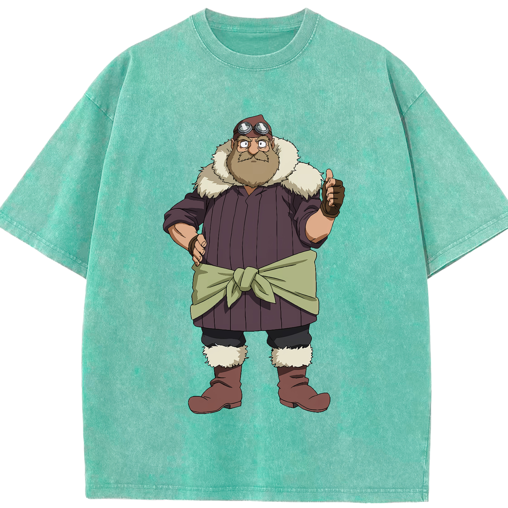 （画像用） 転スラ Regarding Reincarnated to Slime 綿100% ヴィンテージ風 半袖Tシャツ（フロントプリント）